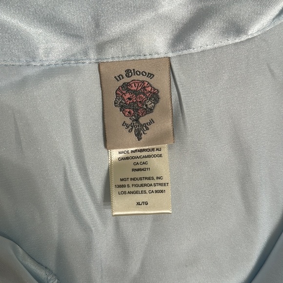 Nwt In Bloom Satin Mrs. Pj Set - Picture 5 of 6